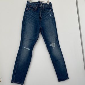Gap Denim High Waisted True Petite Skinny Jeans